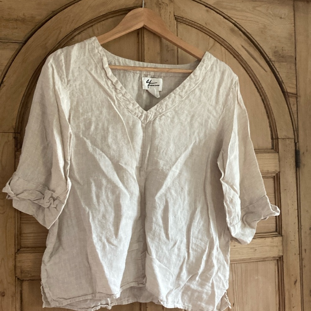 Linen crop by Andrea Jovine size M